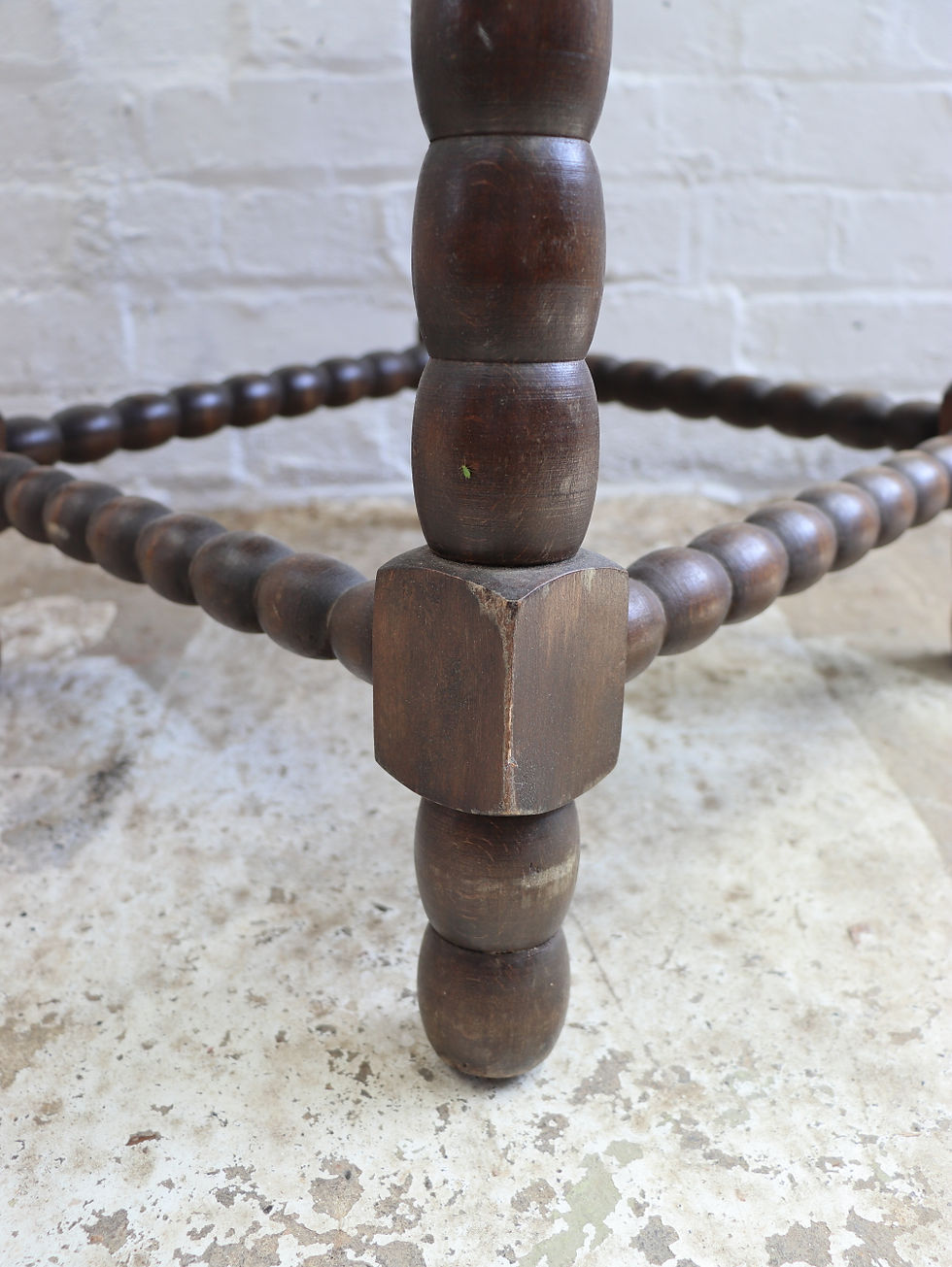 Thumbnail: Vintage French Bobbin Table