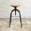 Thumbnail: Lovely Vintage Industrial French Swivel Stool