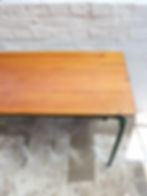 Thumbnail: Vintage French Double School Desk