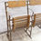 Thumbnail: Beautiful Vintage Triple French Theatre Seats
