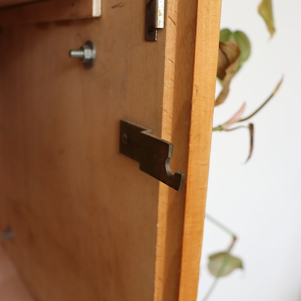 Thumbnail: Beautiful Set Of Mid Century French School Lockers