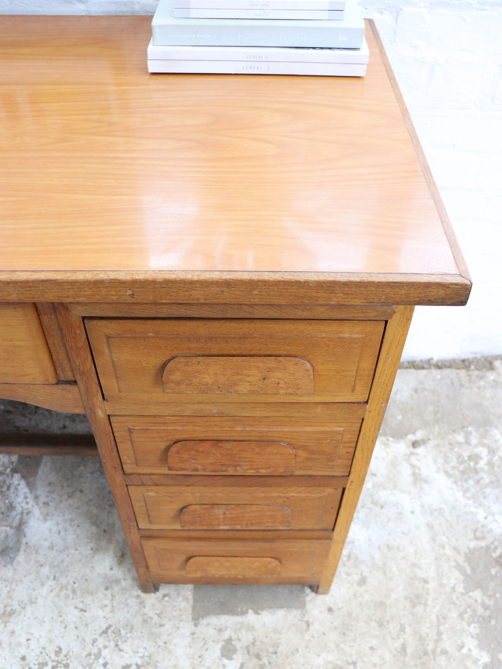 Thumbnail: Beautiful Vintage French Office Desk