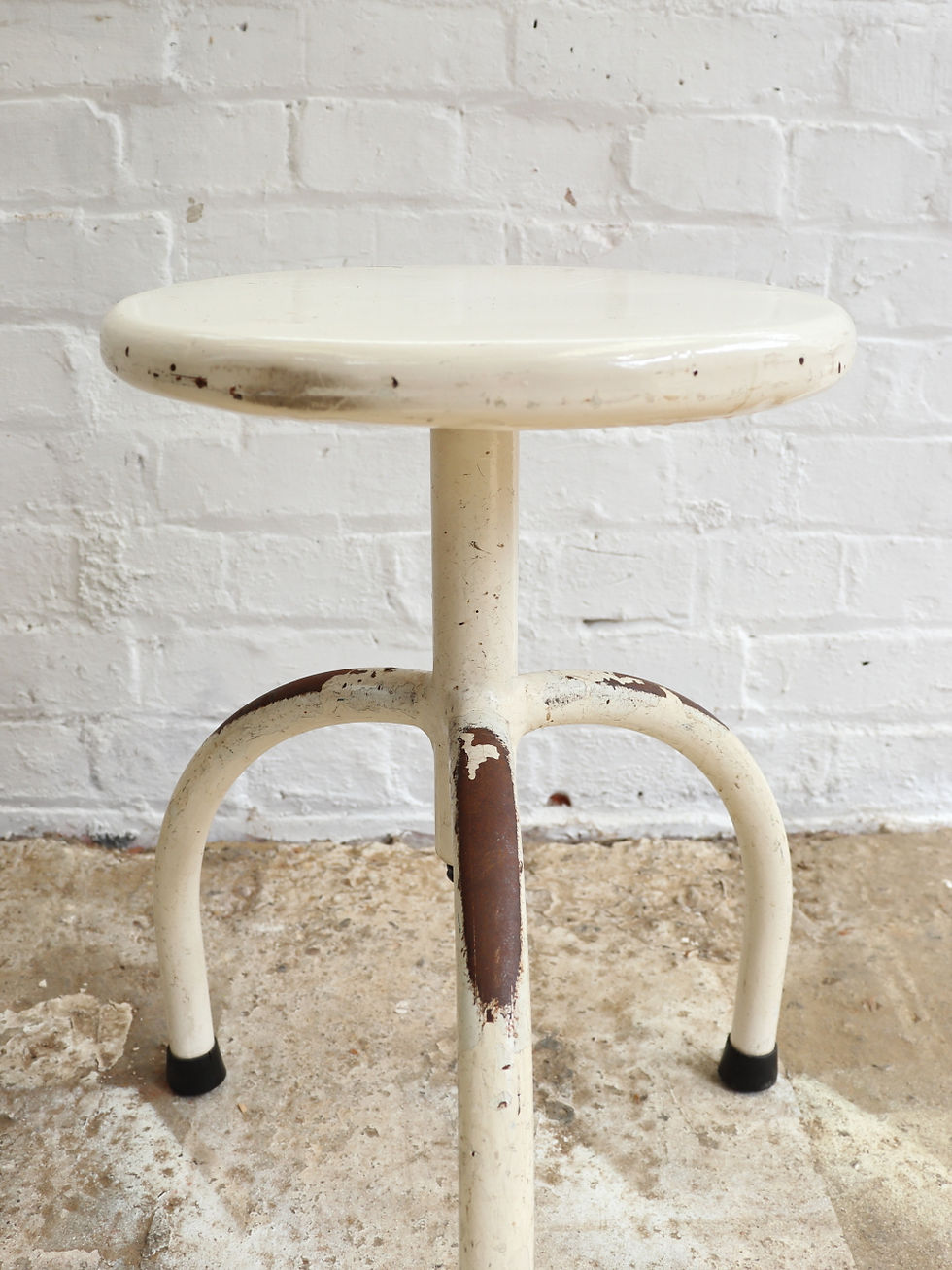 Thumbnail: Lovely Vintage French Dentist Stool