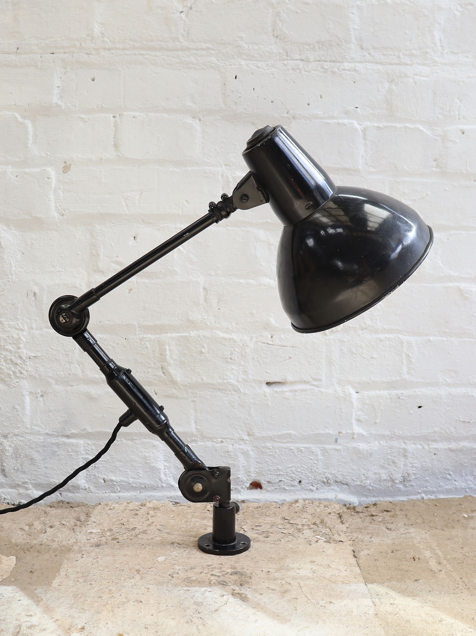 Thumbnail: Vintage Sis German Workshop Lamp