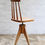 Thumbnail: Lovely Czech Vintage Wooden Swivel Chair