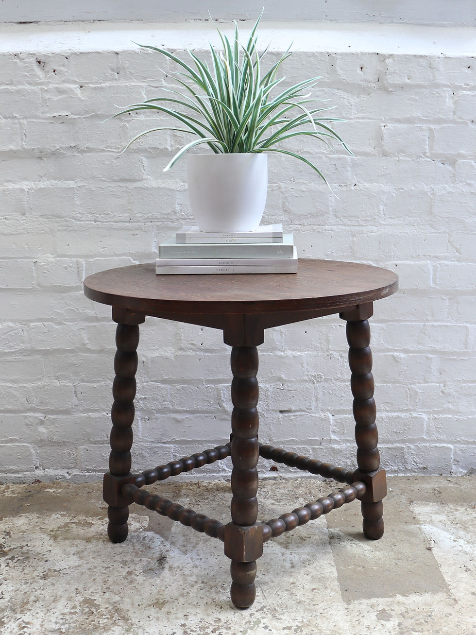Thumbnail: Vintage French Bobbin Table