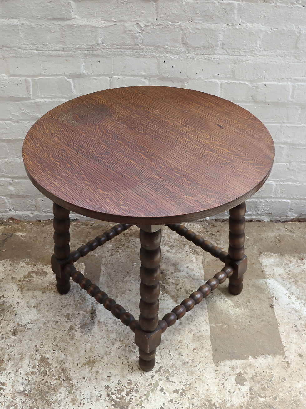 Thumbnail: Vintage French Bobbin Table