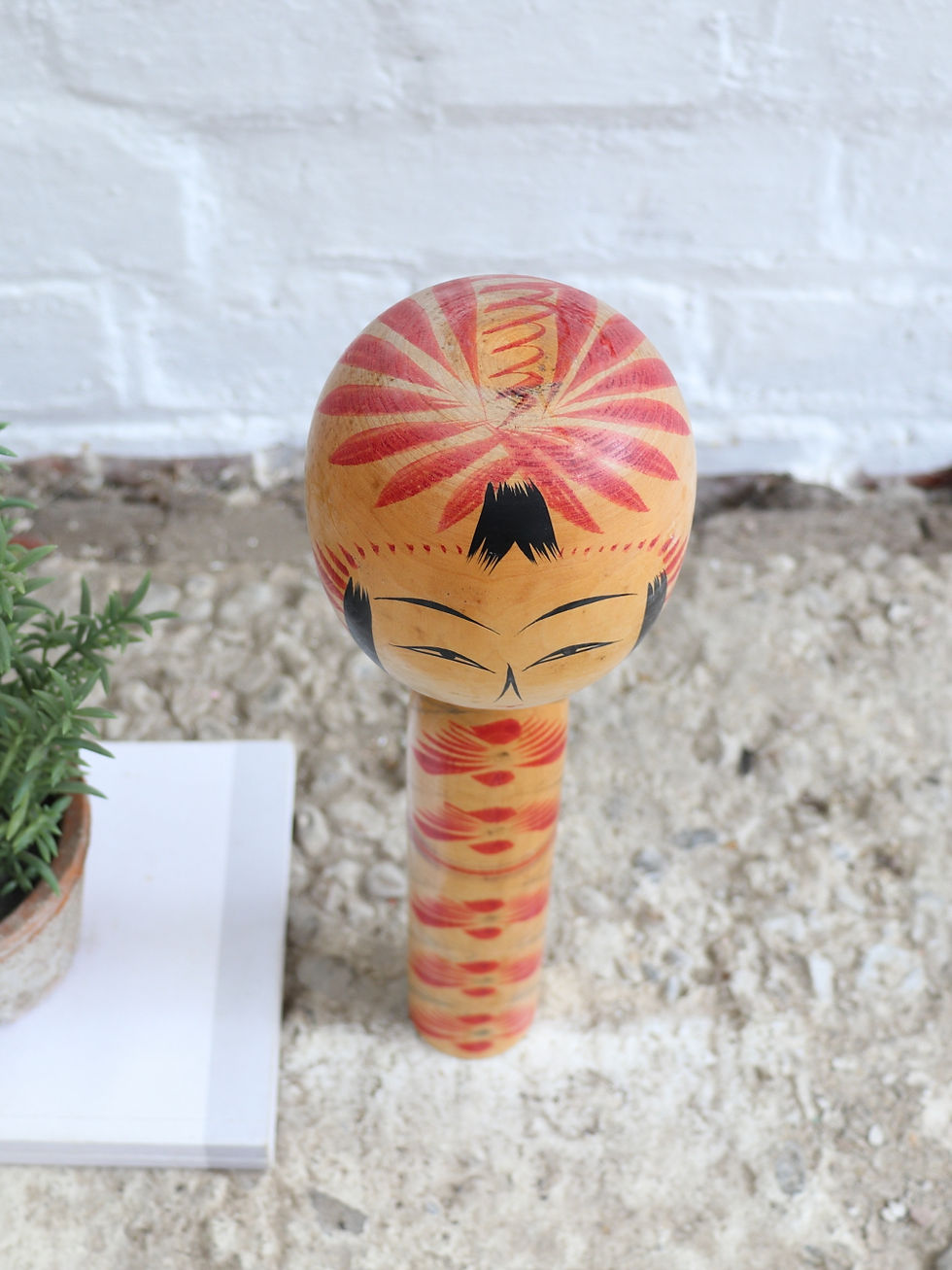 Thumbnail: Medium Traditional Kokeshi Japanese Woode