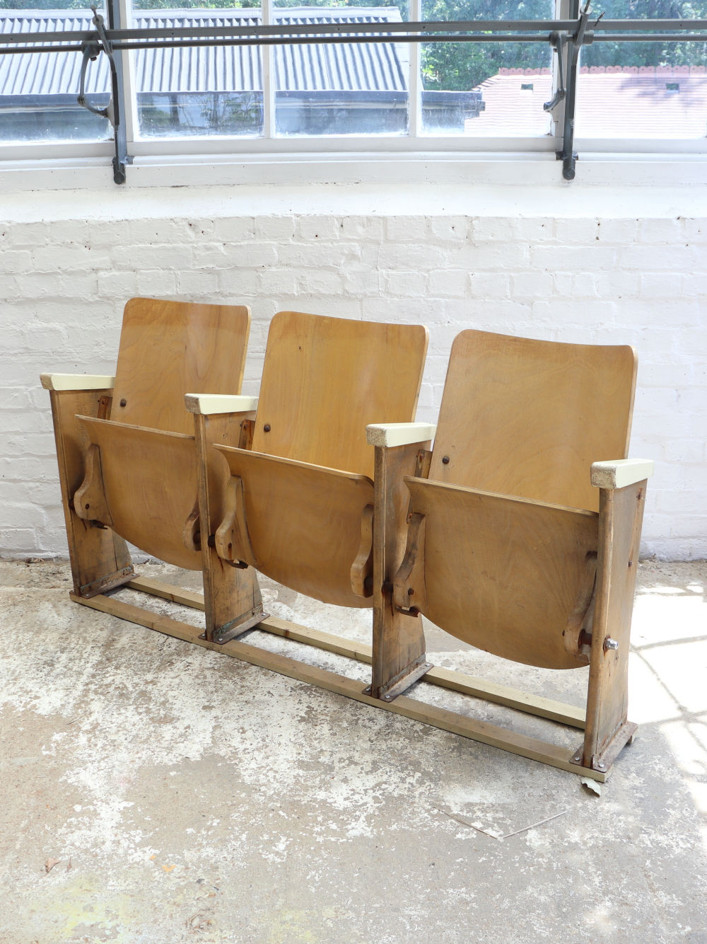 Clearance - Mid Century Triple French Theatre Seats