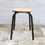 Thumbnail: Vintage French Stackable School Stool