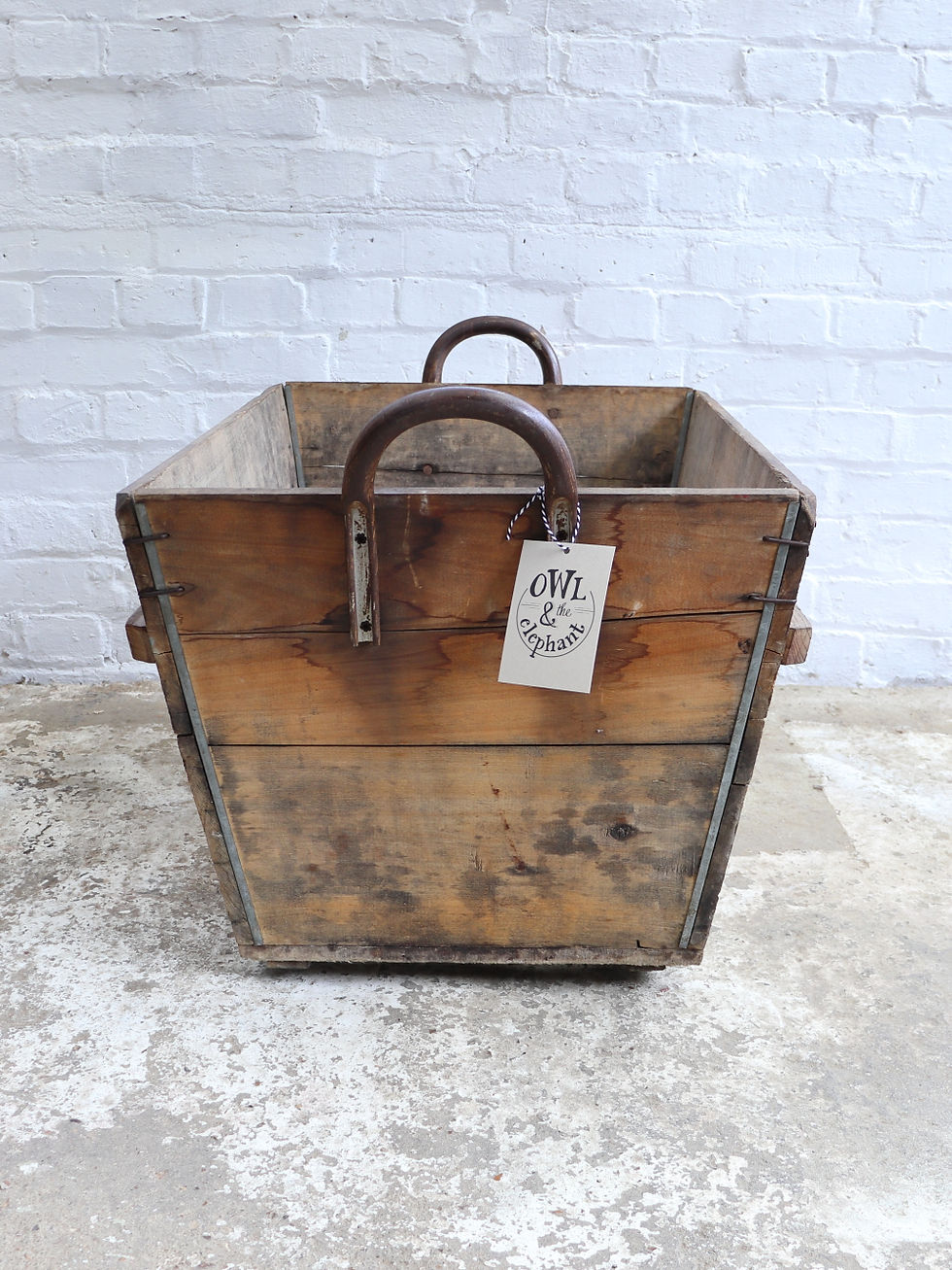 Thumbnail: Large Vintage French Champagne Crate