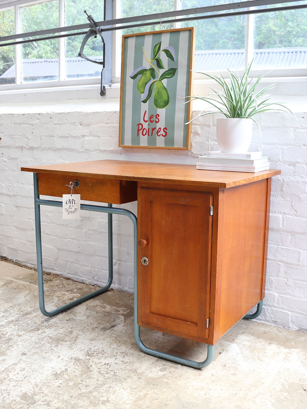 Thumbnail: Lovely Vintage French School Desk