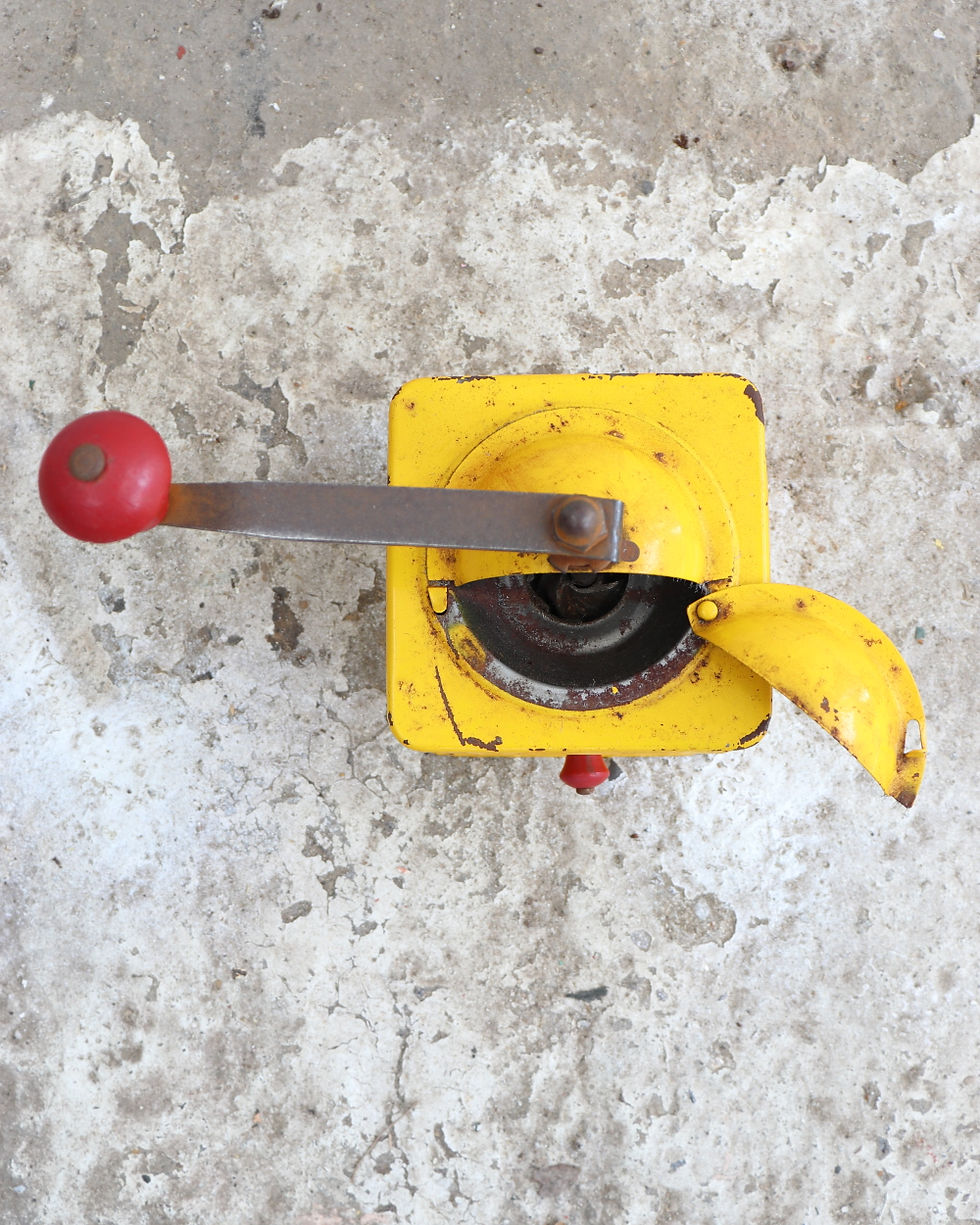 Thumbnail: Lovely Vintage Spanish ELMA Coffee Grinder