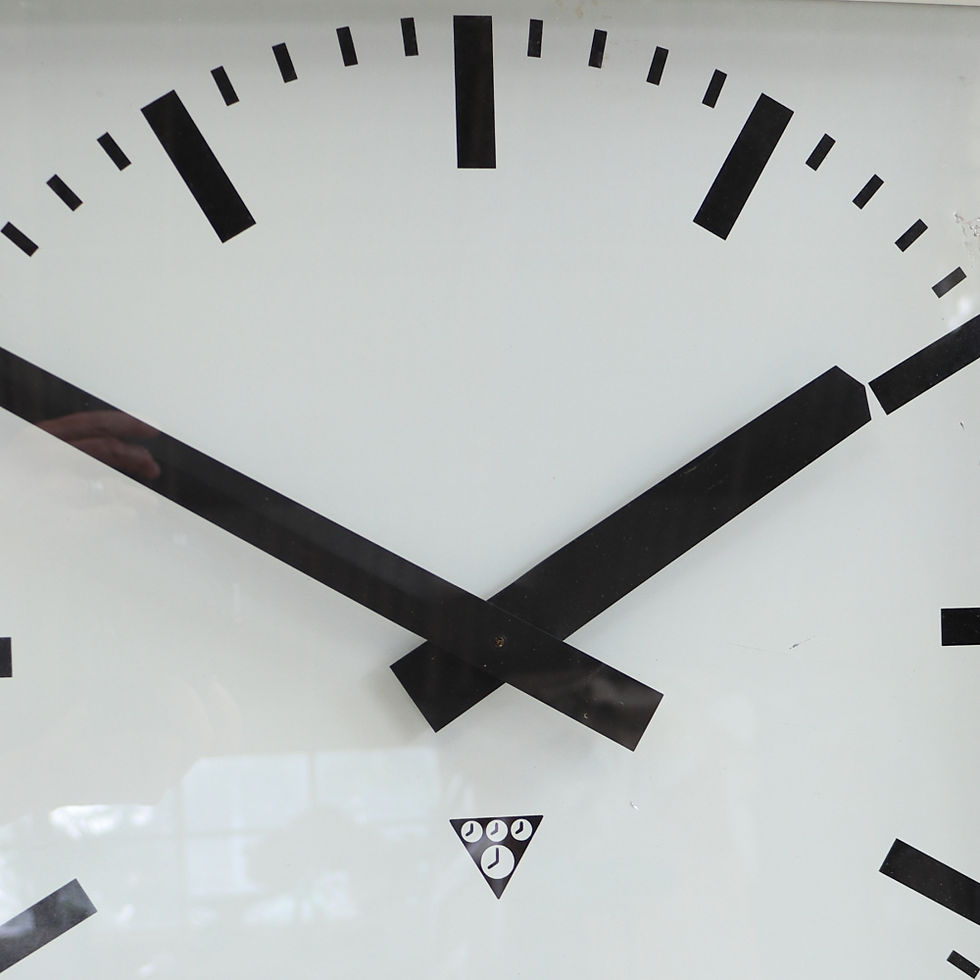 Thumbnail: Large Pragotron Industrial Wall Clock