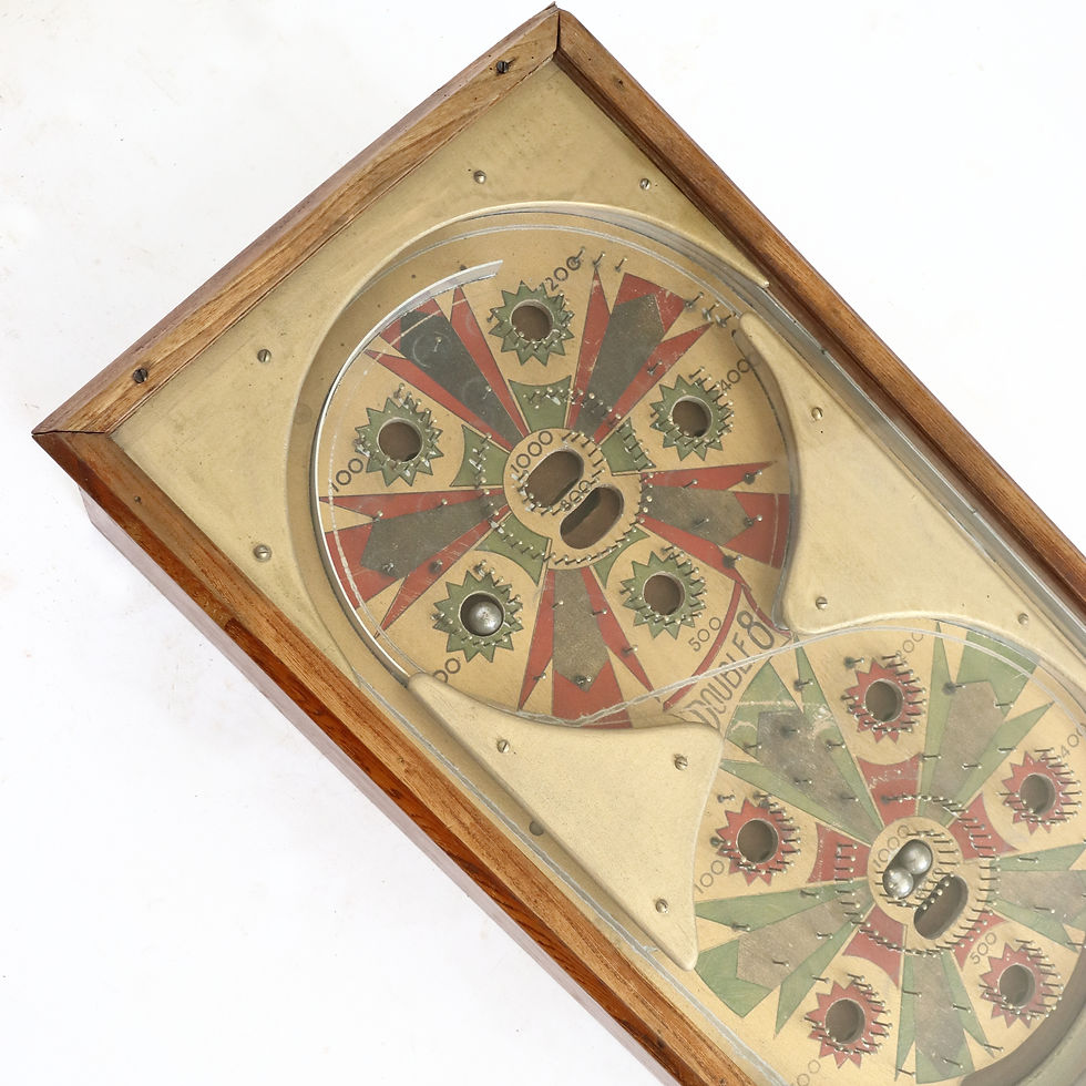 French Pinball Beautiful Vintage French Pinball Game | Owl and the Elephant