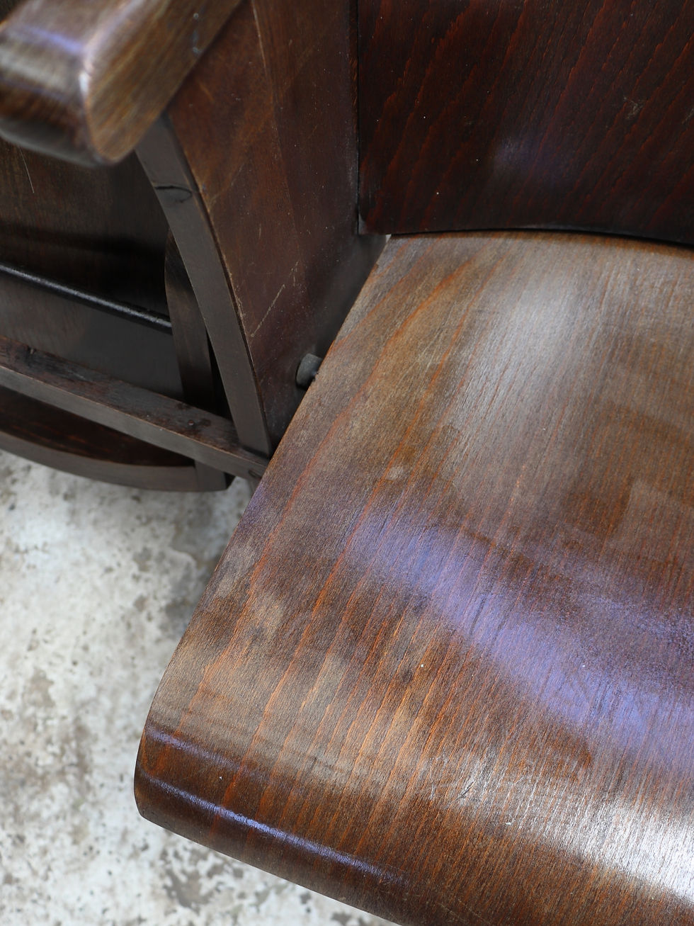 Thumbnail: Beautiful Vintage Czech Theatre Seats By TON