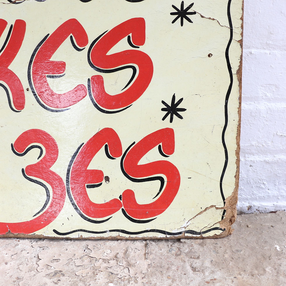 Thumbnail: Original Hand Painted Fairground Sign