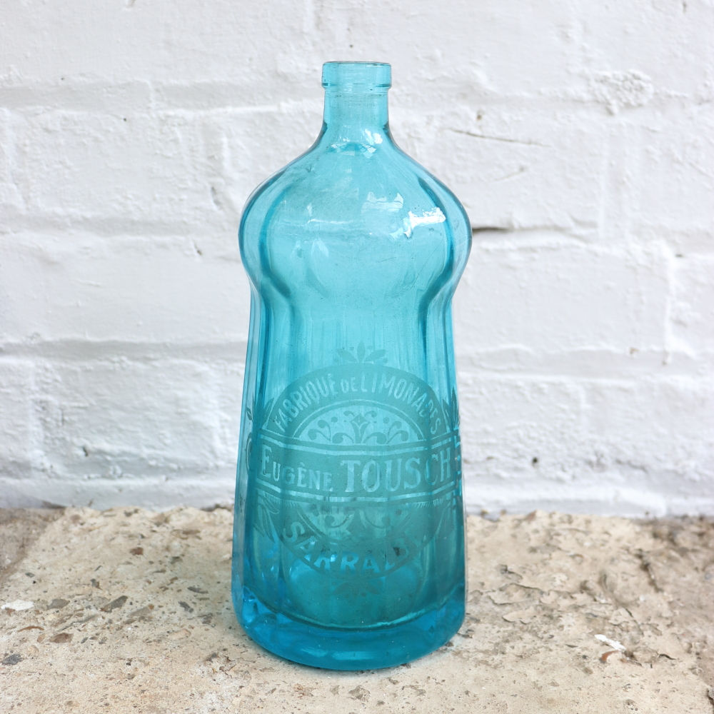 Beautiful Antique French Soda Syphon Bottle