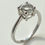 Thumbnail: 1.15ct Optic Quarts Ring