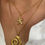 Thumbnail: Starfish Spiral Necklace – 18k Gold-Plated, Tarnish-Free