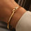 Thumbnail: Twist Steel Bangle – Vintage Streetwear Bracelet for Men & Women