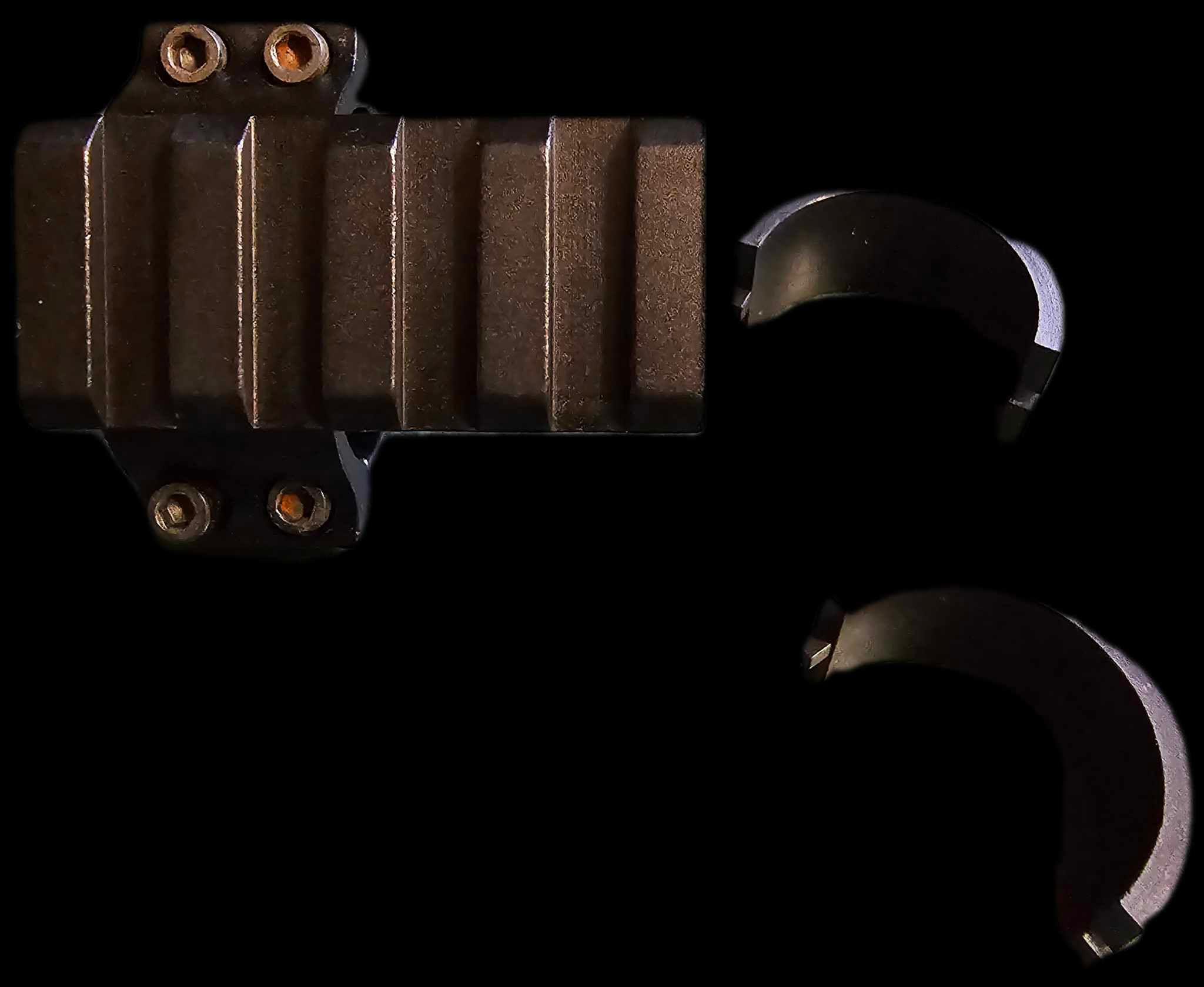 Barrel/optic clamp Picatinny Rail