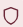 Shield icon representing security and protection.