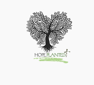 Black Tree Heart Illustration Signature