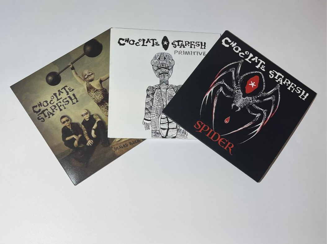 3 CD bundle featuring Spider, Primitive and Scaled Back