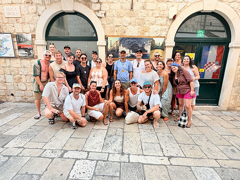 Dubrovnik Walking tour group shot.JPG