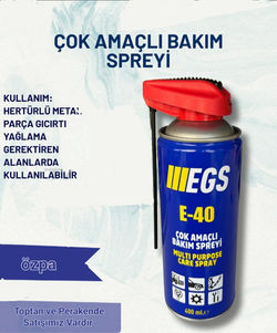 E40 Yağlama Spreyi