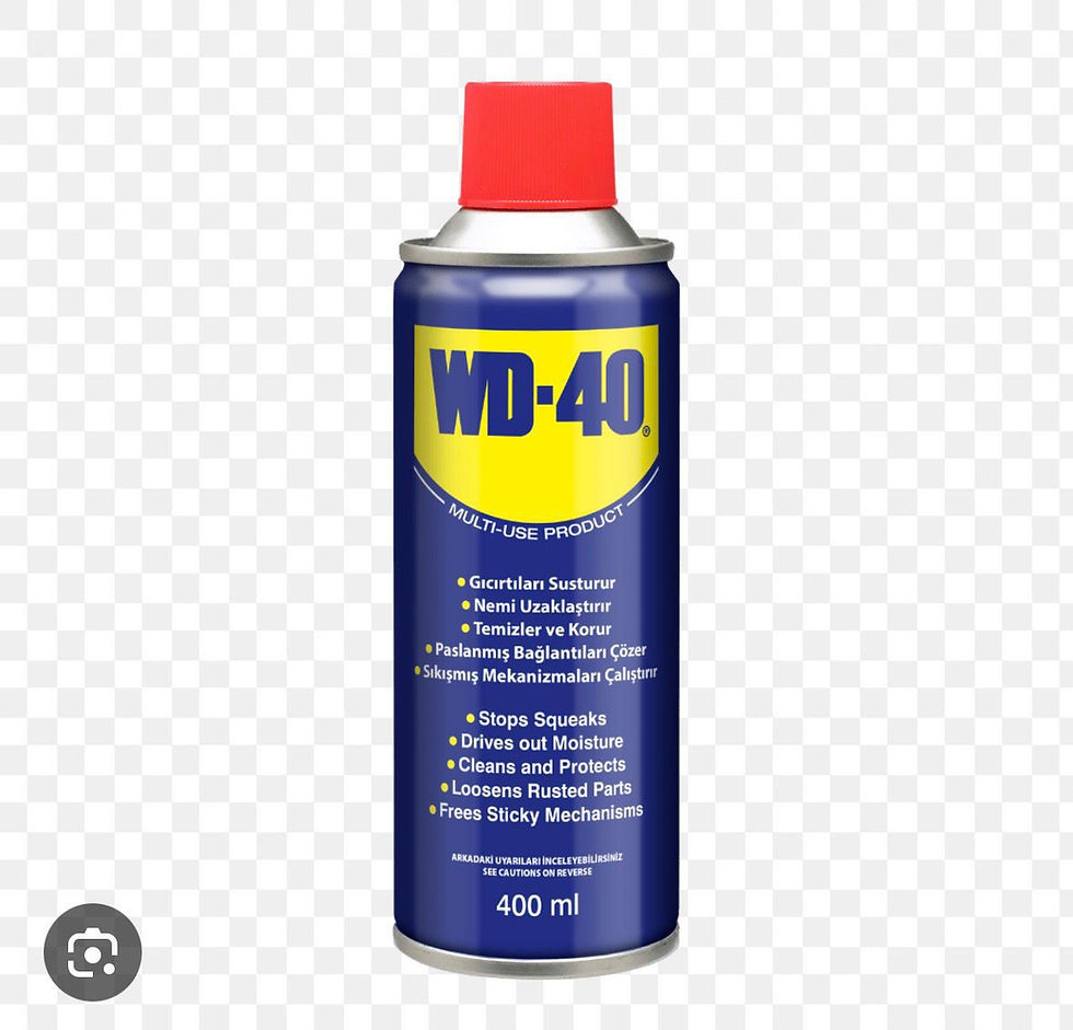 wd 40 yağlama spreyi