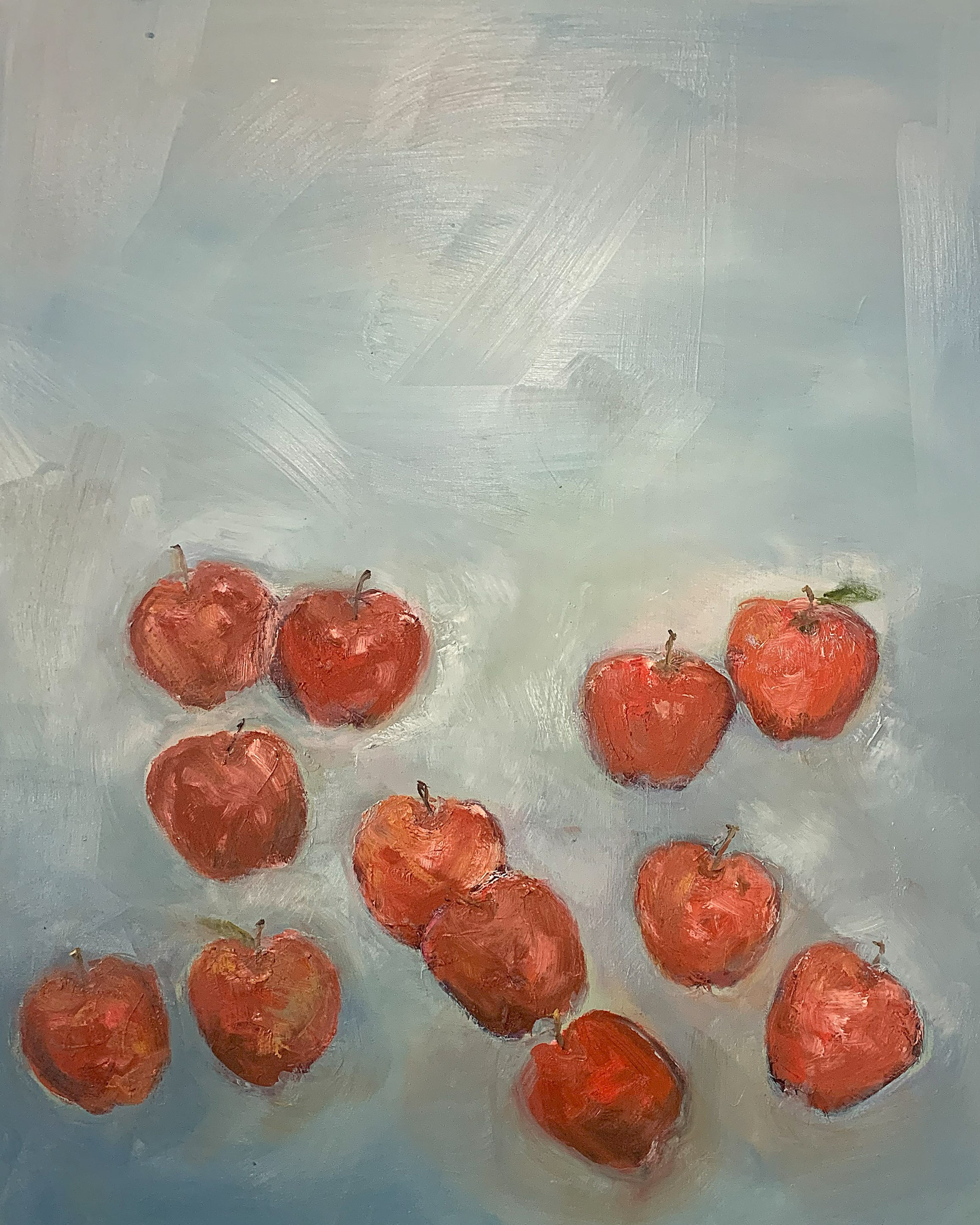 red apples