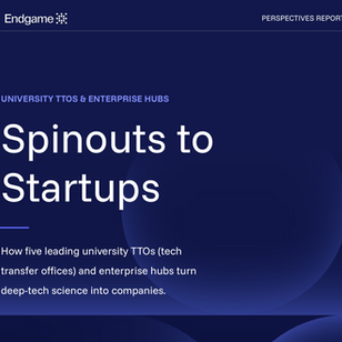 Perspectives Report #3: The University Is an Early Co-Founder