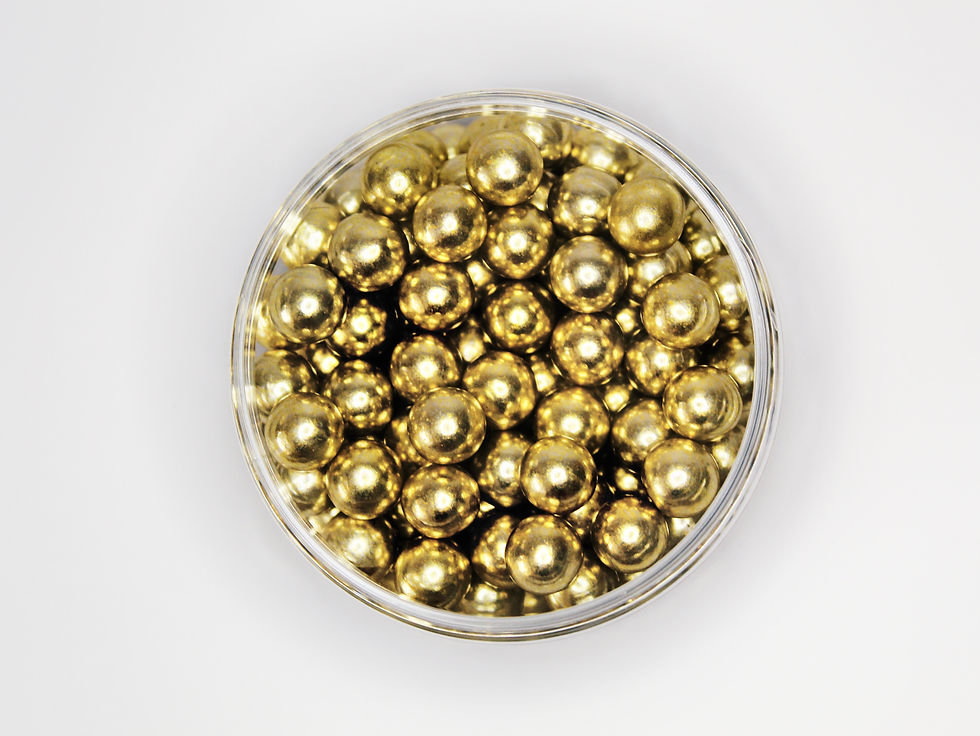 Thumbnail: METALLIC GOLD CHOCOBALLS
