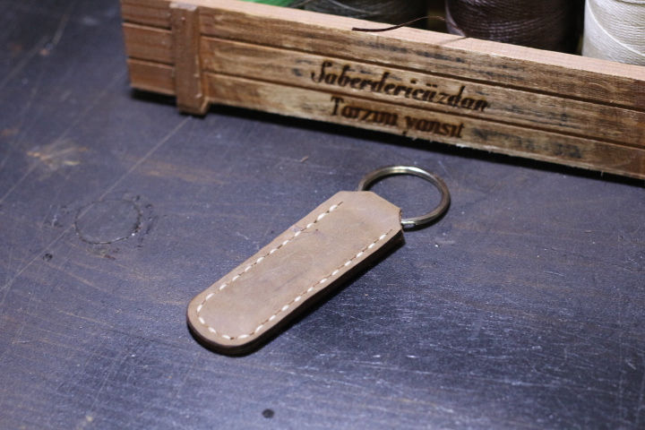 Küçük resim: hakiki deri anahtarlık