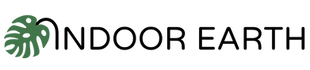indoorearth logo monstera png cartoon vector 