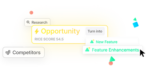 Landing page opportunities workflow highlight