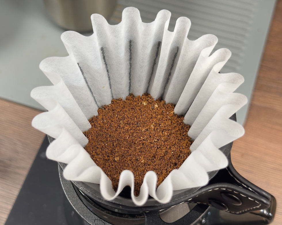 Измельченный кофе на кофемолке F74