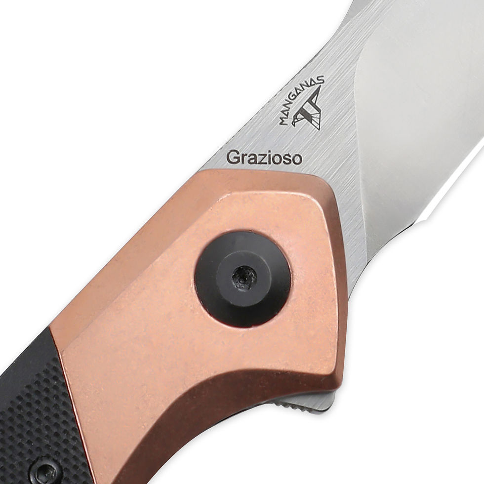 Миниатюра: Grazioso V4572N1 - N690 & Cooper+G-10 (Складной нож)