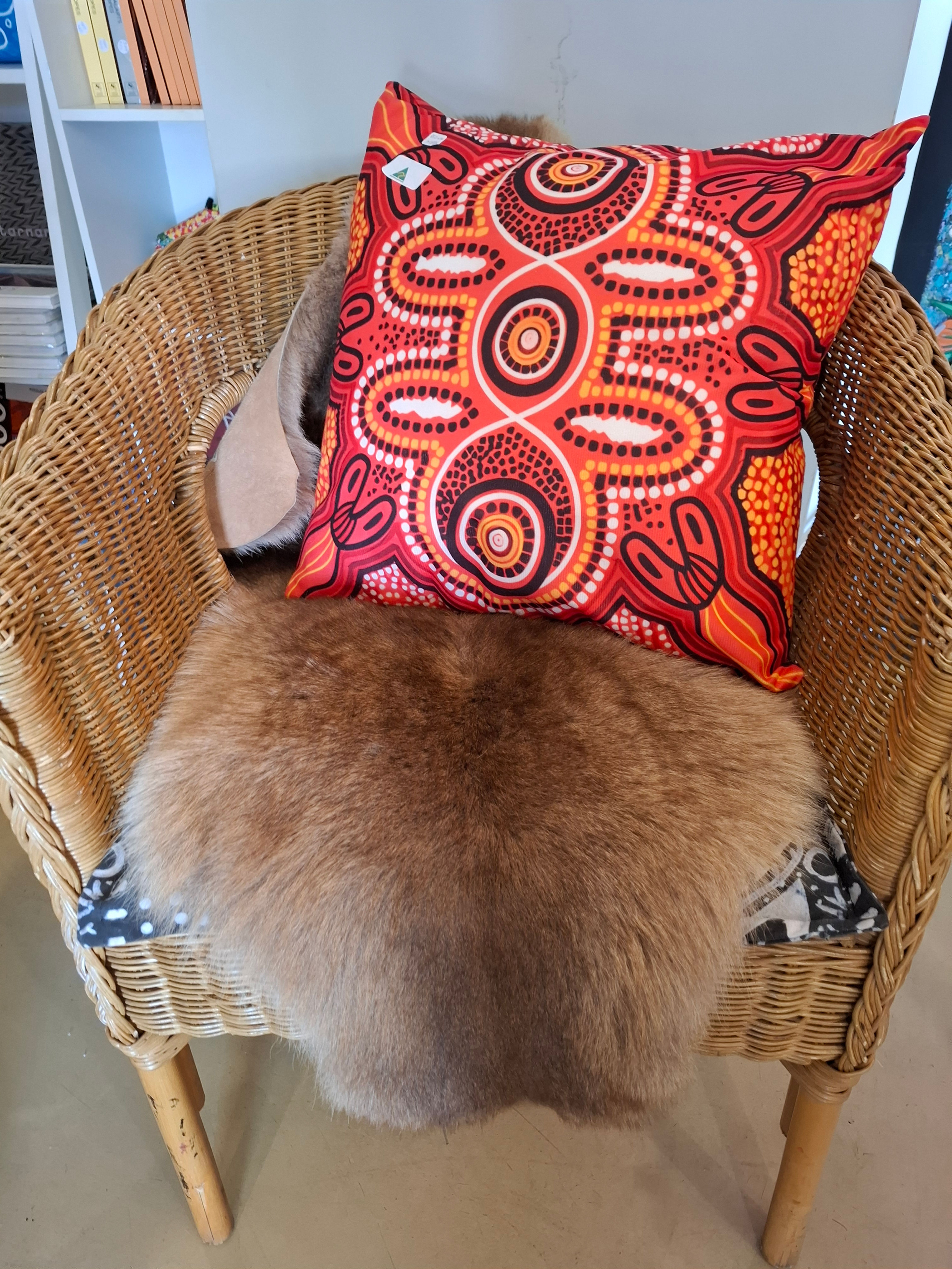 Trini Warrior - Dancing for Spirits Pillow