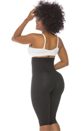 Thumbnail: High Waist Compression Ankle Shorts Butt Lifter Shapewear