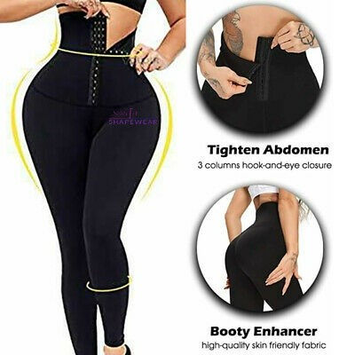 Thumbnail: High Waist Tummy Control Leggings for Women Waist Trainer Corset Compression
