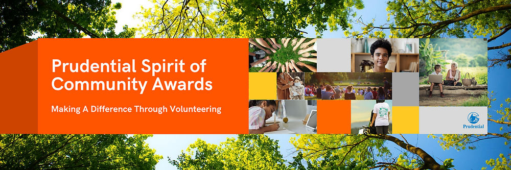 Prudential Spirit of Community Awards Banner Image
