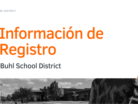 Información de Registro e Inmunizaciones ING Y ESP | 2021-22