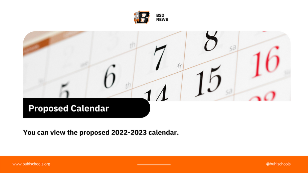 Bsd Calendar 2023 Proposed Calendar | 22-23 Year