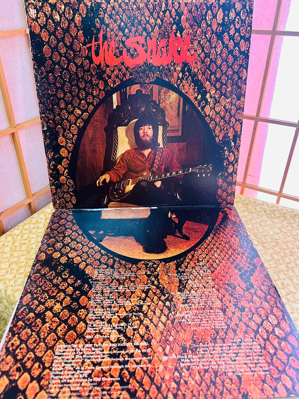 Thumbnail: Harvey Mandel Signed LP