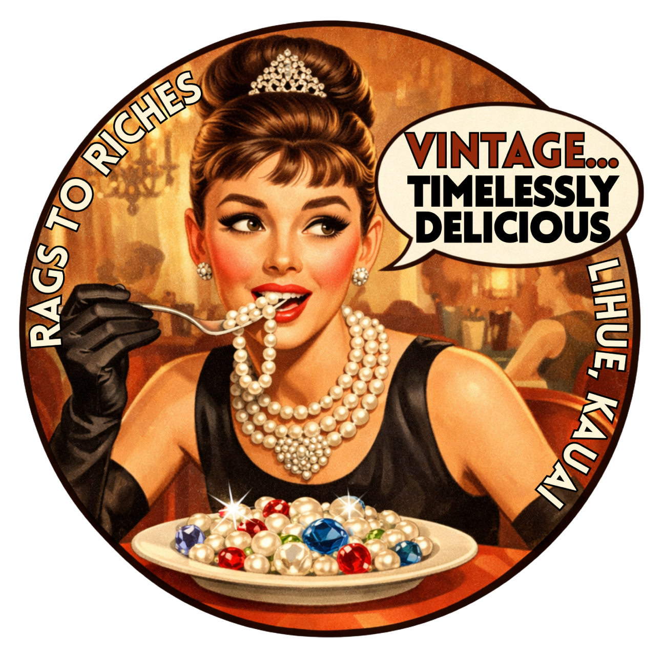 Sticker: Timelessly delicious