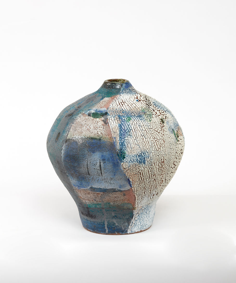 Kate Dorrough, 'Fusion, river icon', stoneware ceramic with glaze, 37 x 33 x 31 cm, 2023