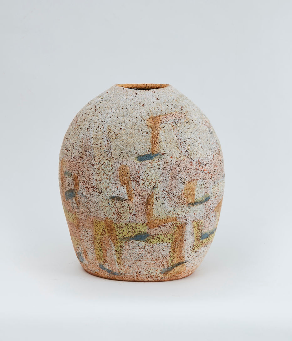 ‘River Language’, stoneware ceramic with glaze, 40 x 36 x 22 cm, 2018